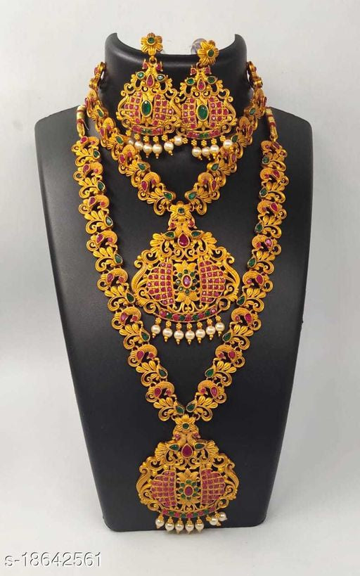 pecock necklace Sizzling Fancy Women Necklaces & Chains - Faritha