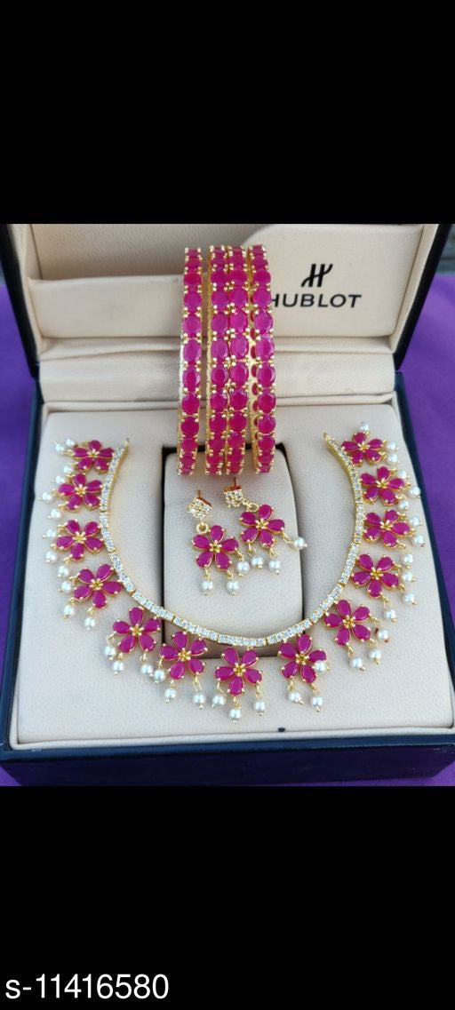 Shimmering Fusion Bracelet & Bangles - Faritha