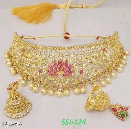 Shimmering chunky jewel Set 1 - Faritha