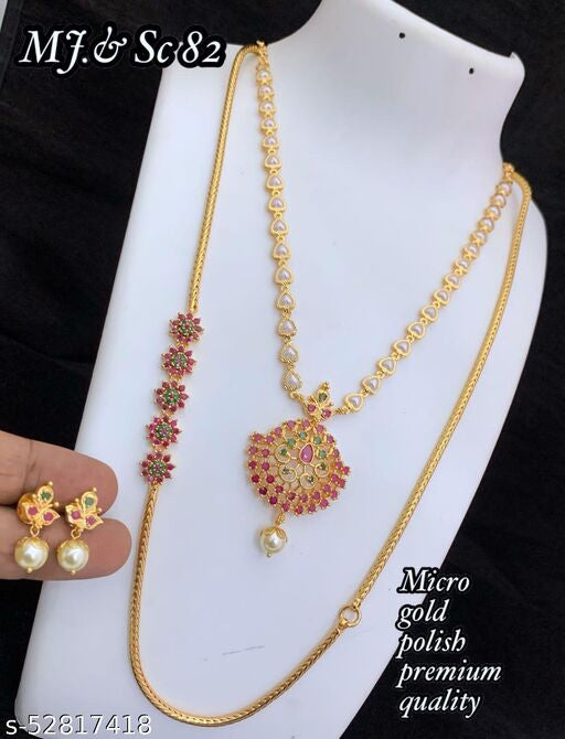 Sizzling Fancy Women Jewellery Set - Faritha