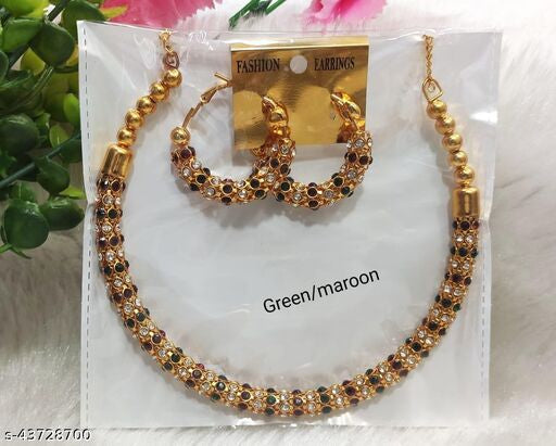 Sizzling Bejeweled Women Necklaces & Chains - Faritha