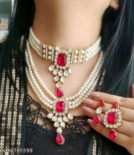 Twinkling Fusion Jewellery Sets - Faritha
