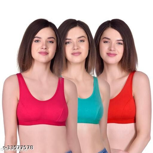 Women Non Padded Sports Bra - Faritha