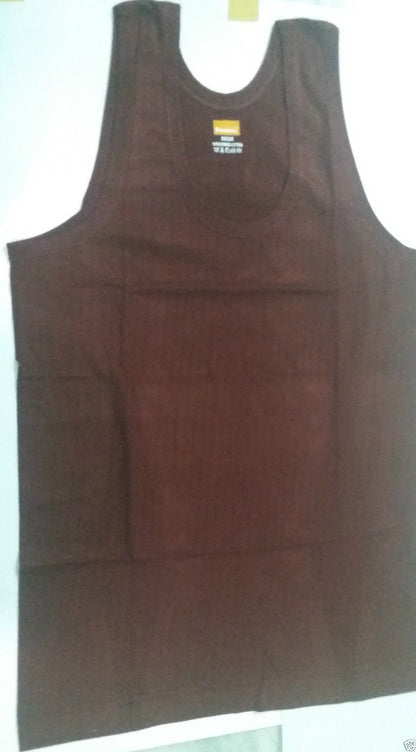 Poomex Gents Golden Colour Vest (Sleeveless & Half Sleeve)