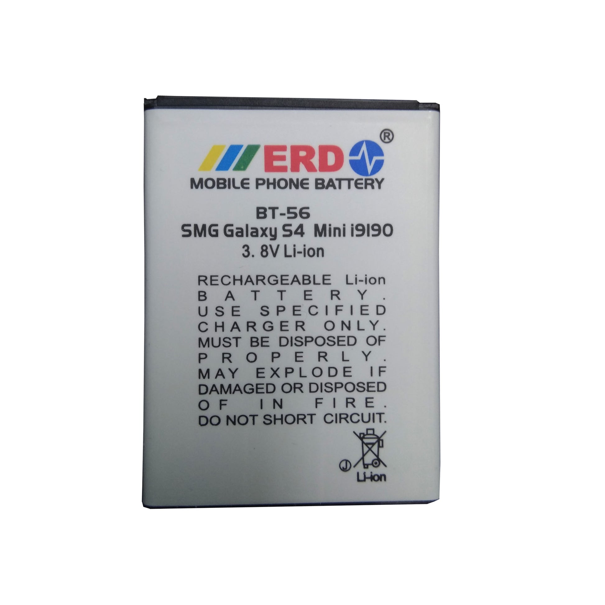 Mobile Phone High Capacity Battery for Samsung Galaxy S4 mini - Faritha