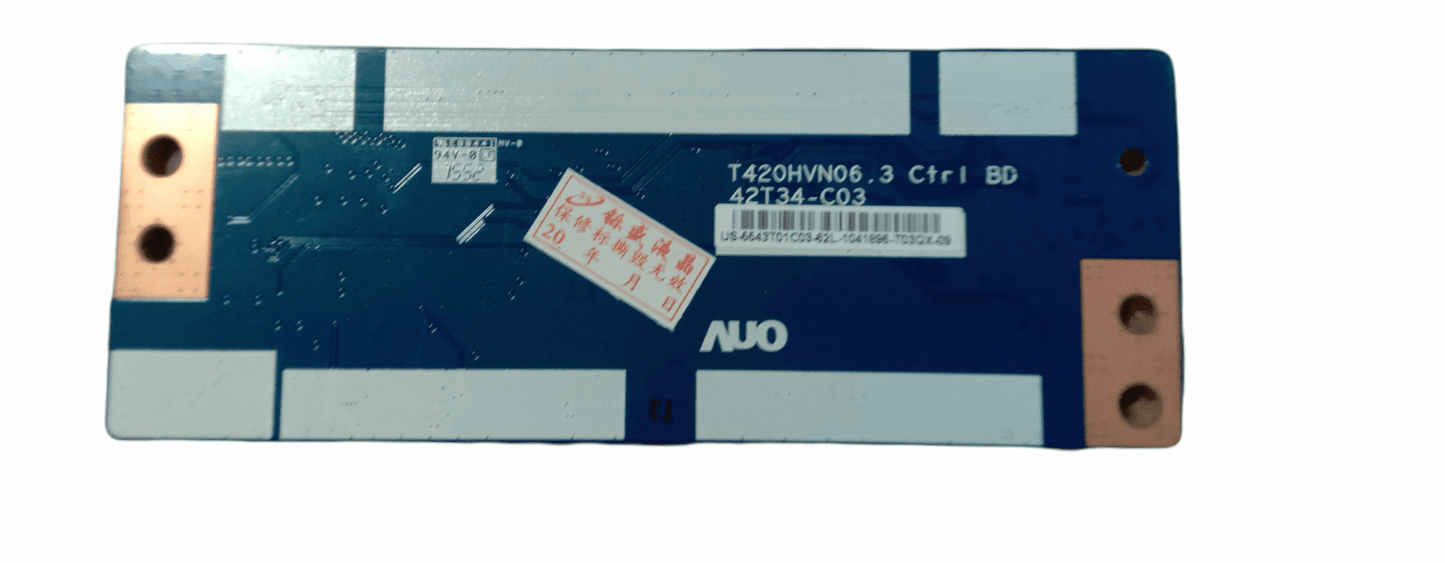 T-Con Board T420HVN06.3 42T34-C03 Replacement for 42" TV