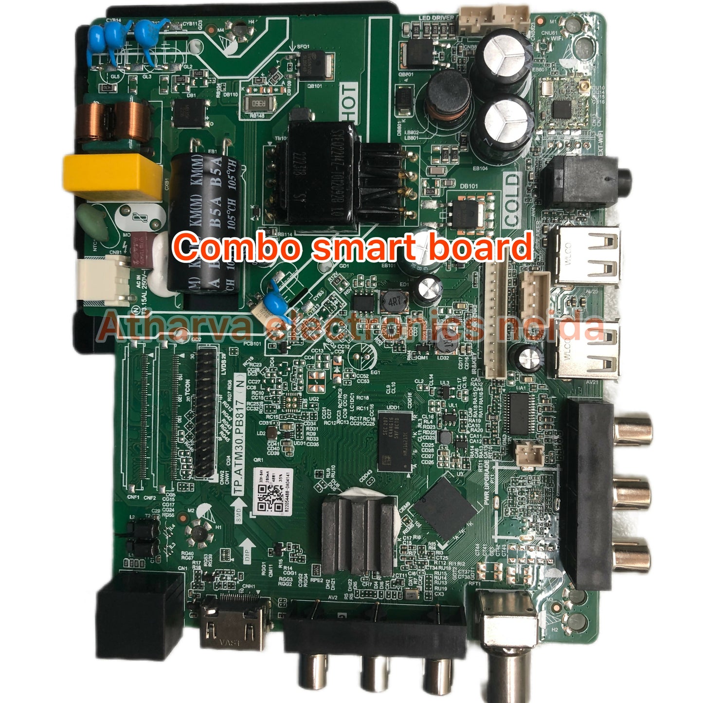 Universal ATM30.PB817 Smart Board for 32‑45 inch LED/LCD Smart TV including remote