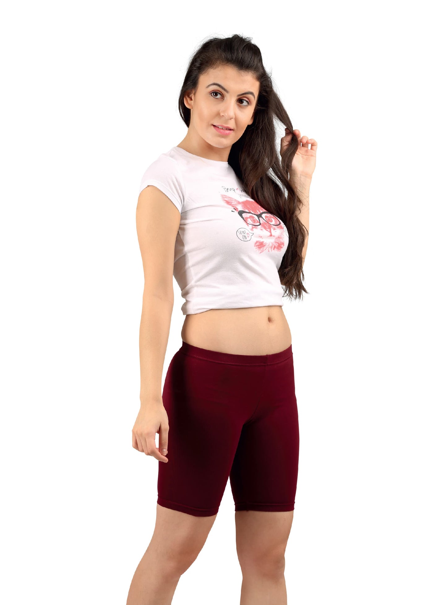 Aswati Ladies Yoga Shorts - Faritha