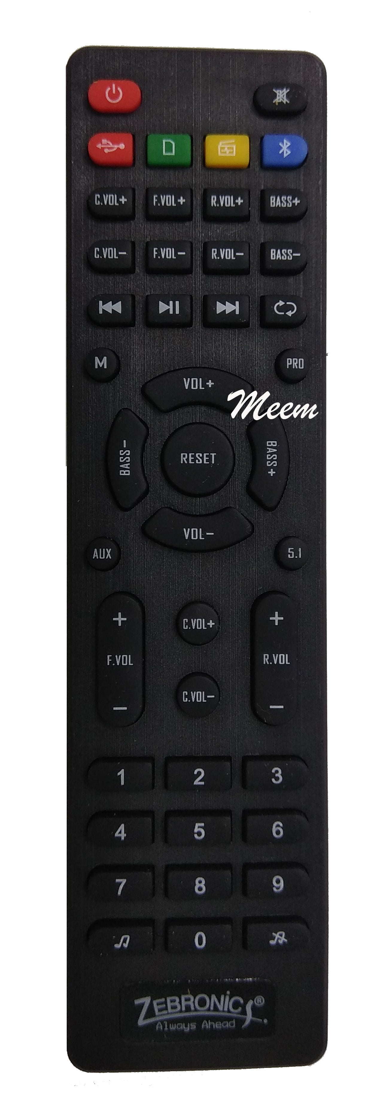 Zebronics LCD Remote Control * Compatible*High Sensitivity (LD45) - Faritha
