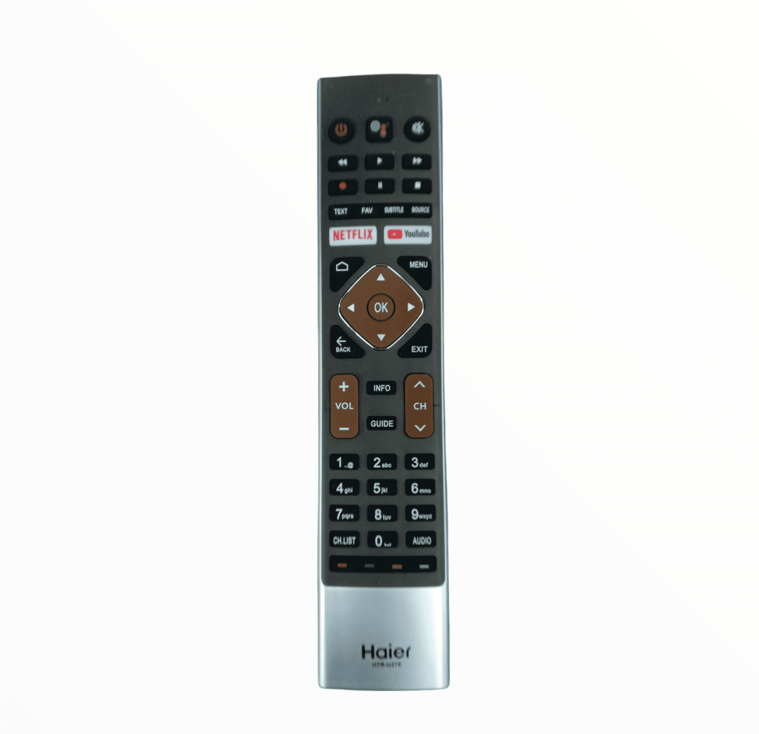 Haier Smart TV Remote YouTube Netflix buy India