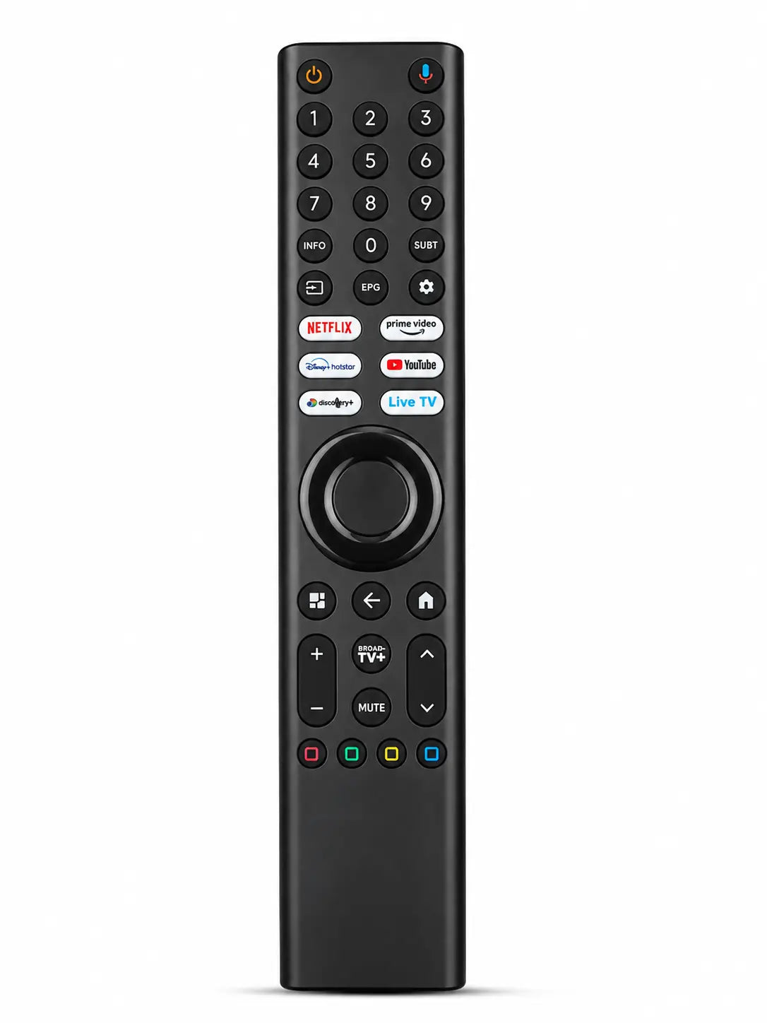 Xiaomi Smart TV Remote Control with Google Voice, Netflix & Prime Video Buttons