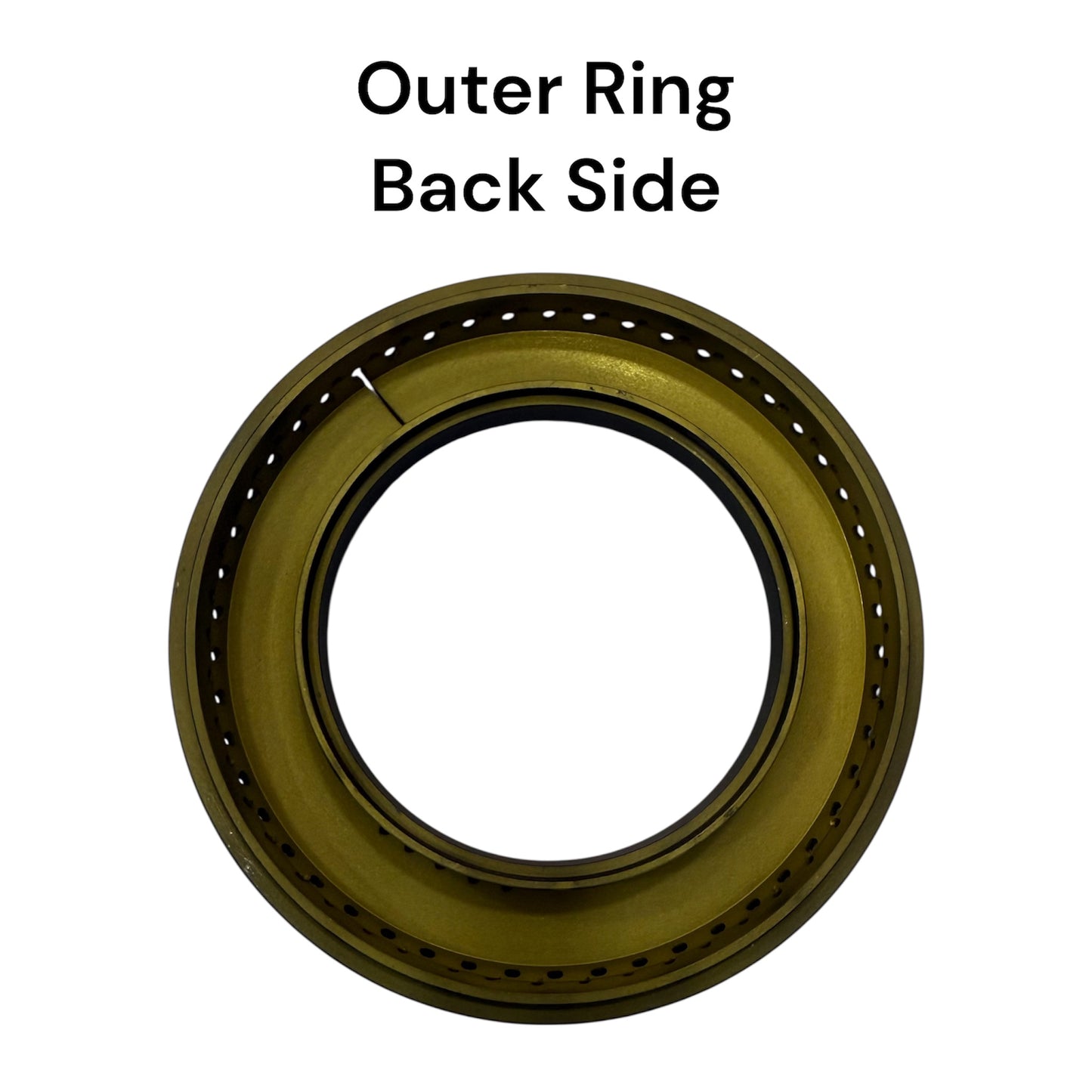 Elica Compatible Gas Stove Burner – Left Ring Burner for MFC 4 B 70 ED SWIRL NCI Hob (Black Glass, Single Piece Replacement)