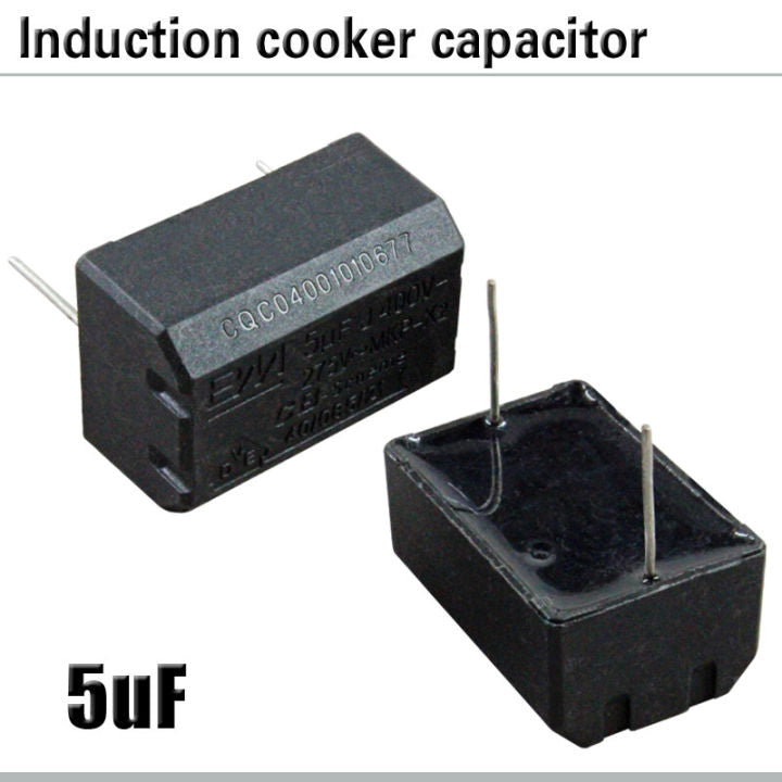 5 µF 400V - 275V High Voltage Capacitor suitable for Induction Stove