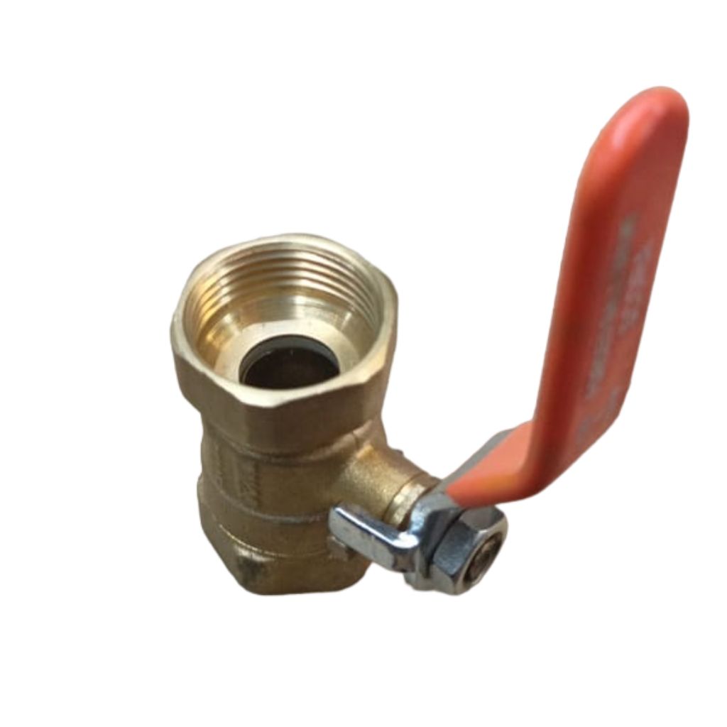 Brass ball valve 0.5 inch both side female threade - Faritha