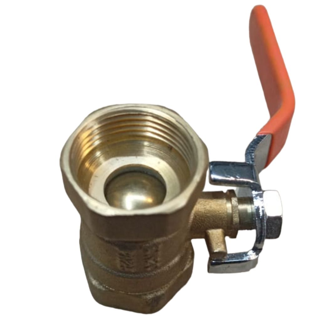 Brass ball valve 0.5 inch both side female threade - Faritha