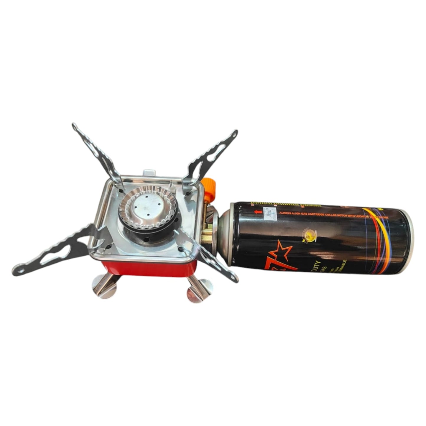 Portable card type stove