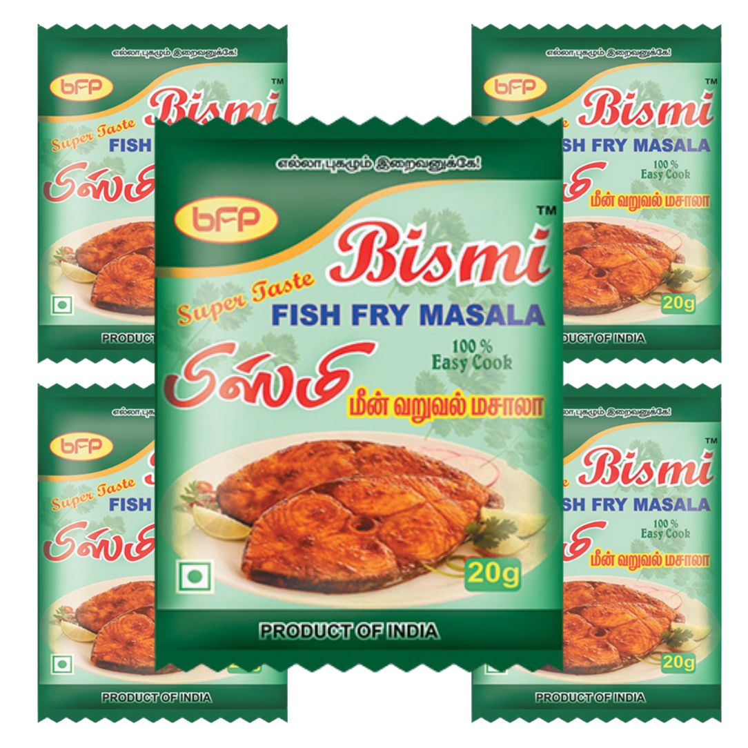 Bismi Fish Fry Masala (5Nos Combo)