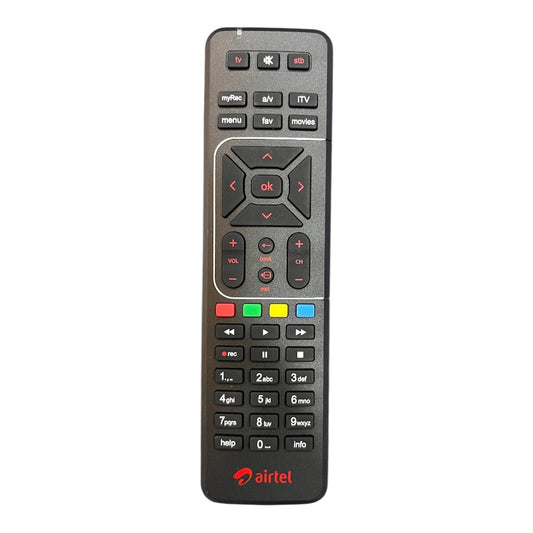 Airtel DTH Remote Control – Compatible with All Airtel Set-Top Boxes#