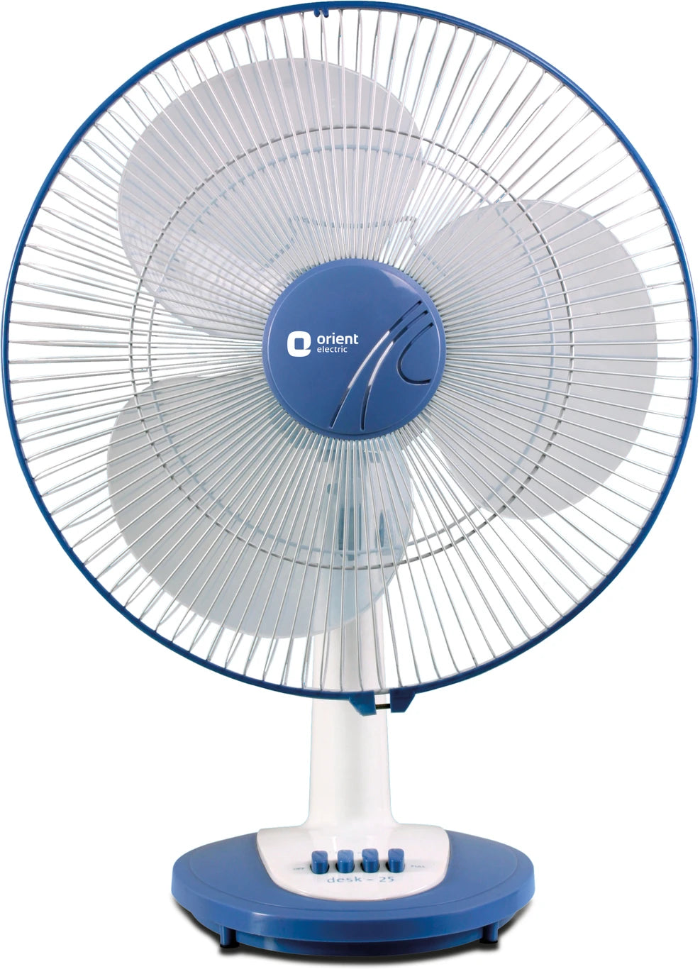 Orient Electric 400mm Desk 25 Table Fan Silent High Speed Blue #