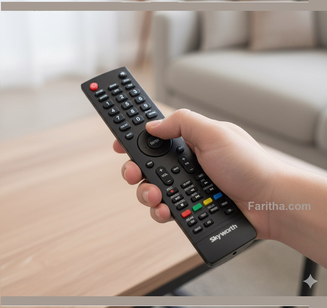 Skyworth LCD/LED TV Remote Control – Compatible, High Sensitivity, New Replacement#