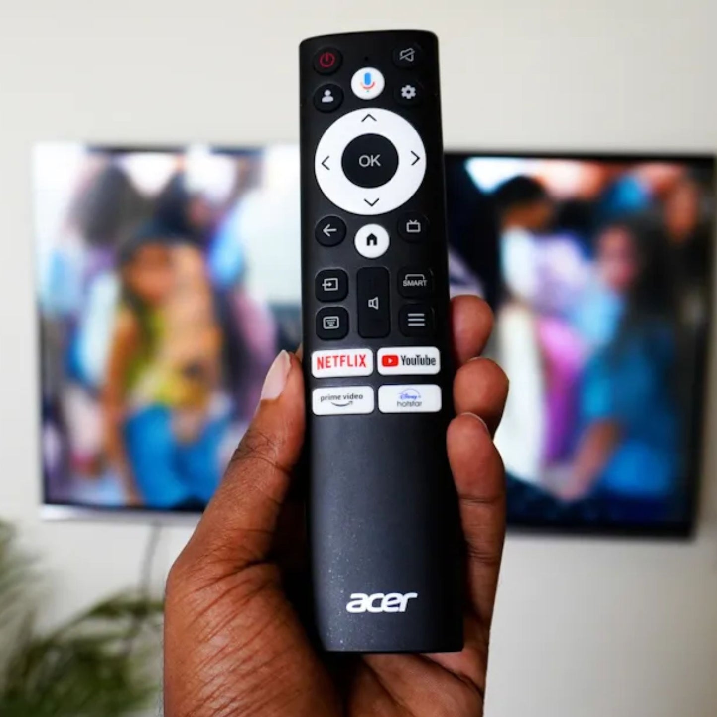 Acer smart Led TV Remote Control with disnep hotstar and Netflix and YouTube and prime video and without voice