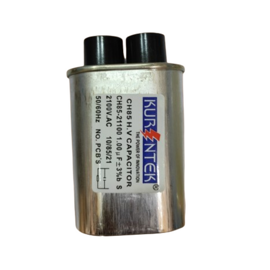 Microwave Oven Capacitor  1 mfd /2100 Volt