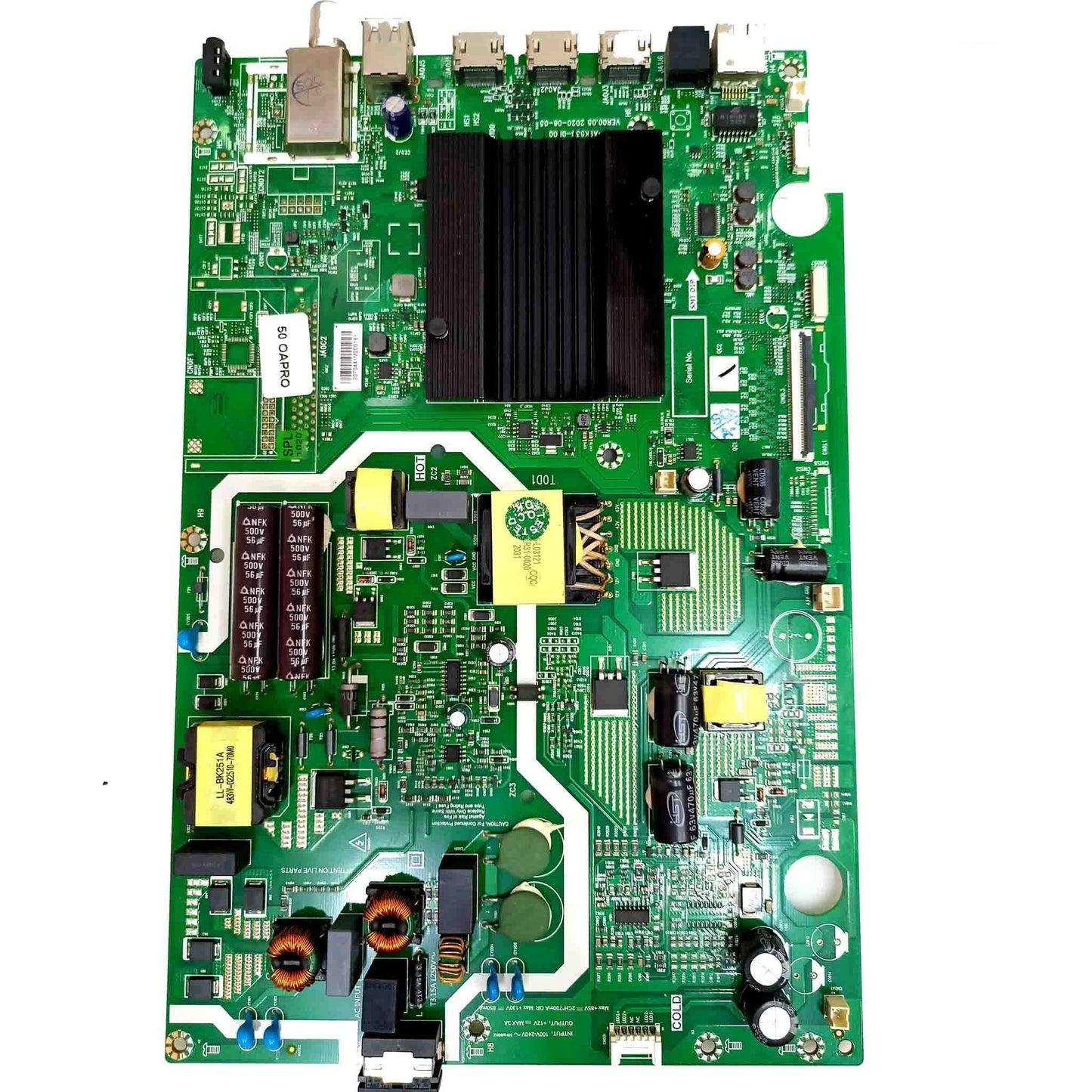 Mother board Suitable for Model 50OATHPRO1212 Thomson LED TV - Faritha