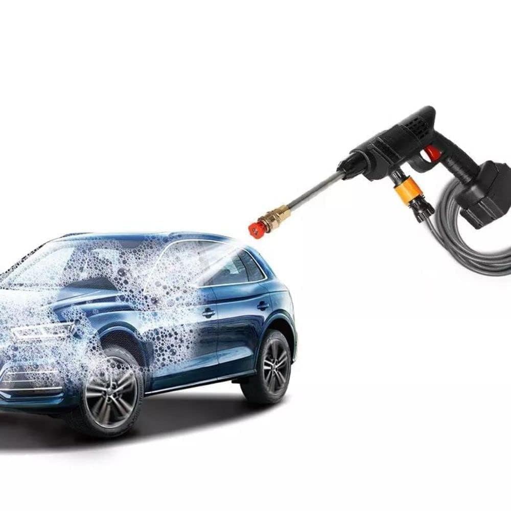 Oud Cordless Portable Wireless Pressure Washer Gun 48V for Car & Bike Cleaning #