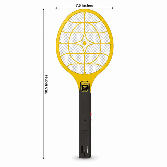 Fighter Rechargeable Mosquito Killer Bat – Electronic Swatter Yellow Black India