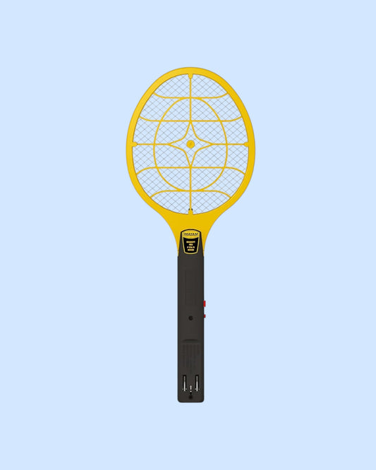 Fighter Rechargeable Mosquito Killer Bat – Electronic Swatter Yellow Black India