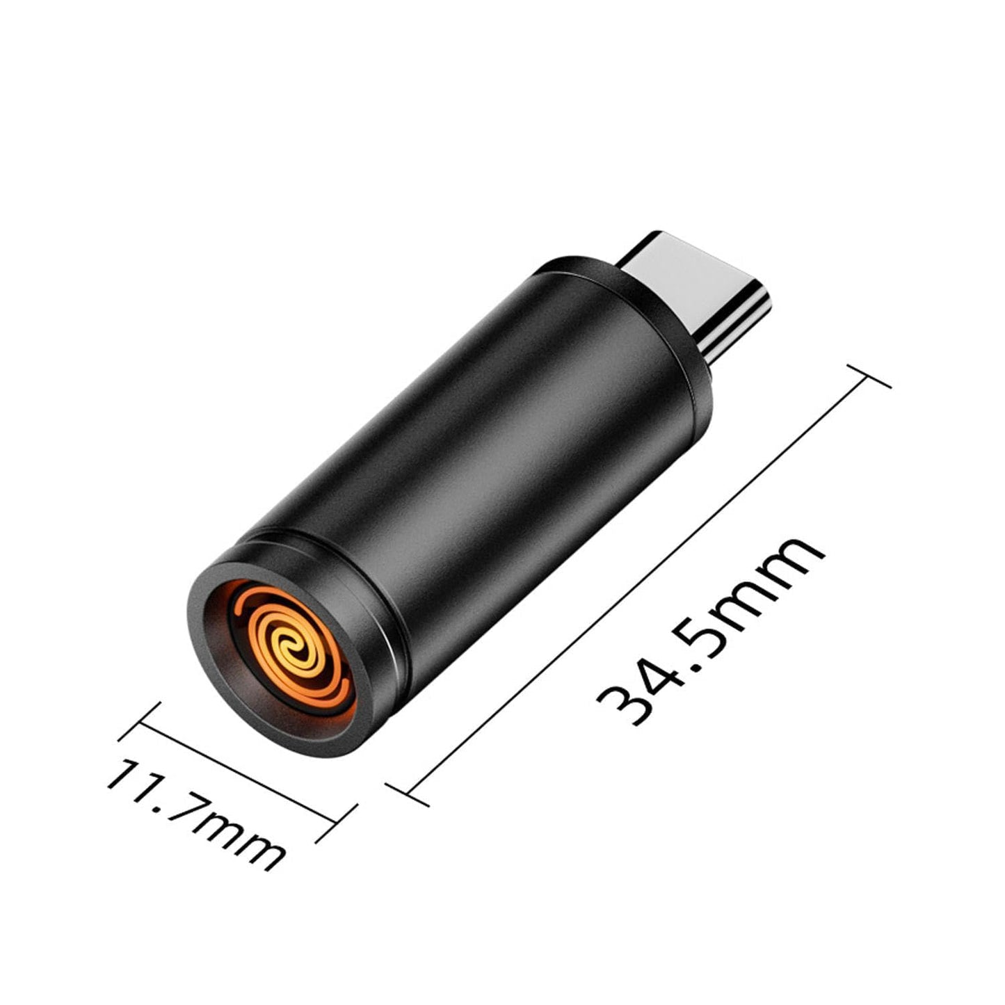 USB Type-C Flameless Electric Lighter Windproof Rechargeable OTG Lighter #