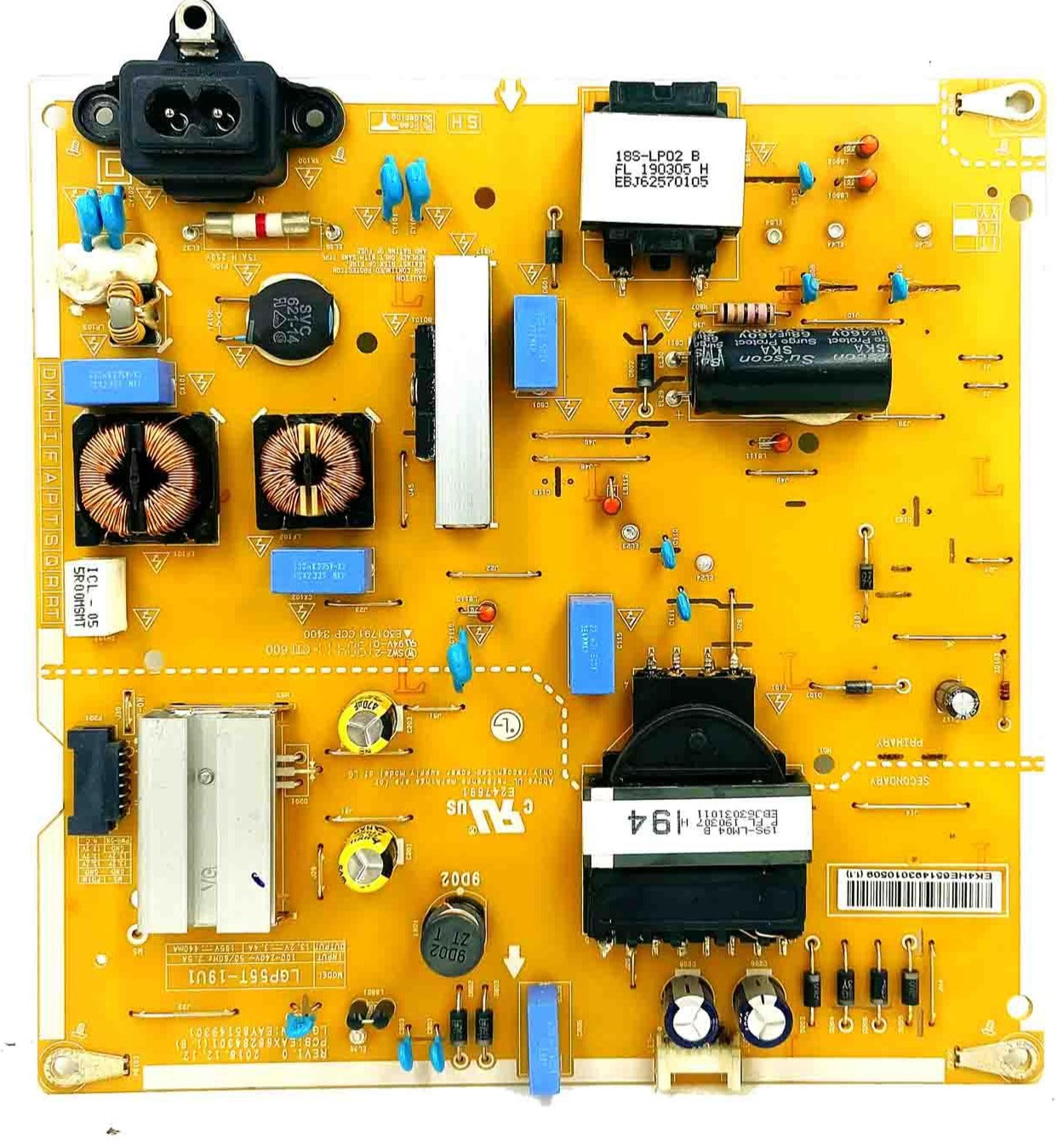 Power Supply Suitable for LG LED TV Model 55UM7290PTD - Faritha