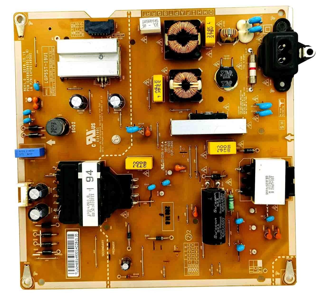 Power Supply Suitable for LG LED TV Model 55UM7300PTA - Faritha