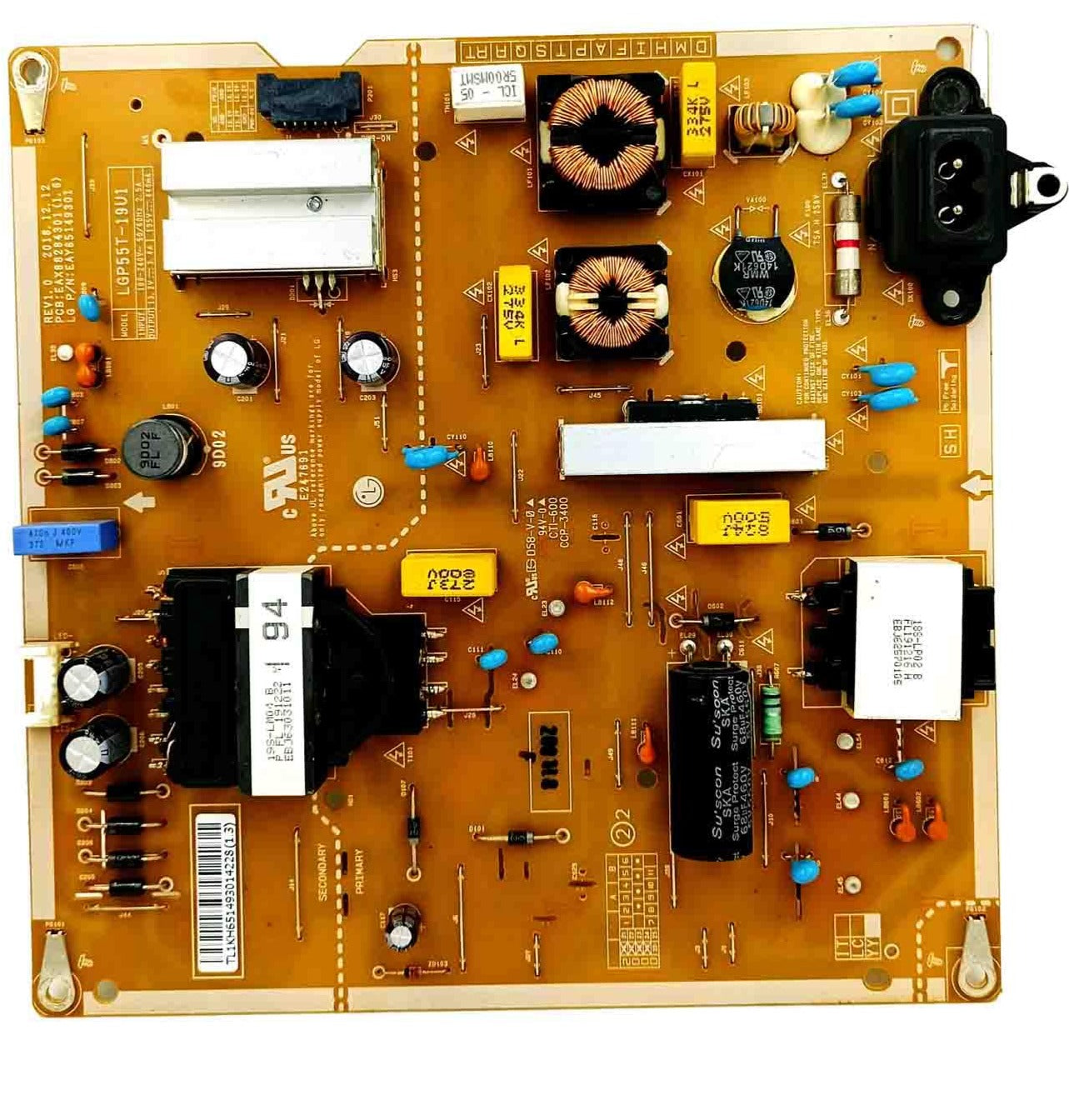 Power Supply Suitable for LG LED TV Model 55UM7300PTA - Faritha