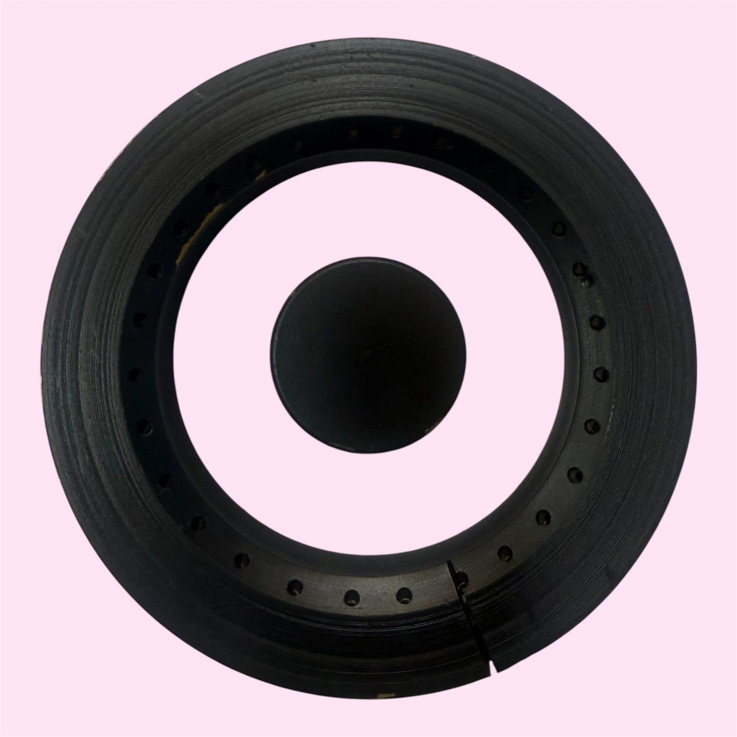 Elica Compatible Gas Stove Burner – Left Ring Burner for MFC 4 B 70 ED SWIRL NCI Hob (Black Glass, Single Piece Replacement)