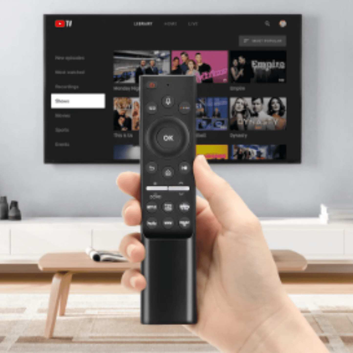 Original Samsung Smart TV remote control with voice  Netflix and www and prime