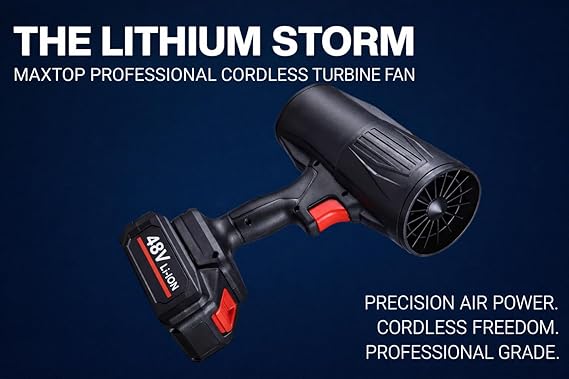 Murfi Cordless Handheld Wind Blower 48V Li-ion Rechargeable Air Blower #