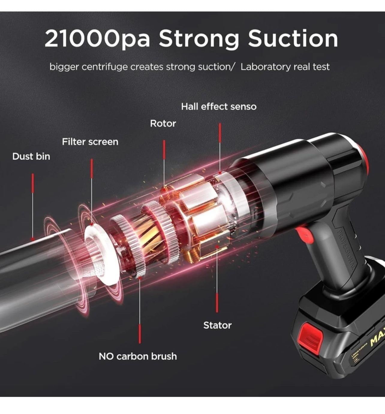 Multifunction Cordless Handheld Vacuum Cleaner Rechargeable Portable Cleaner #