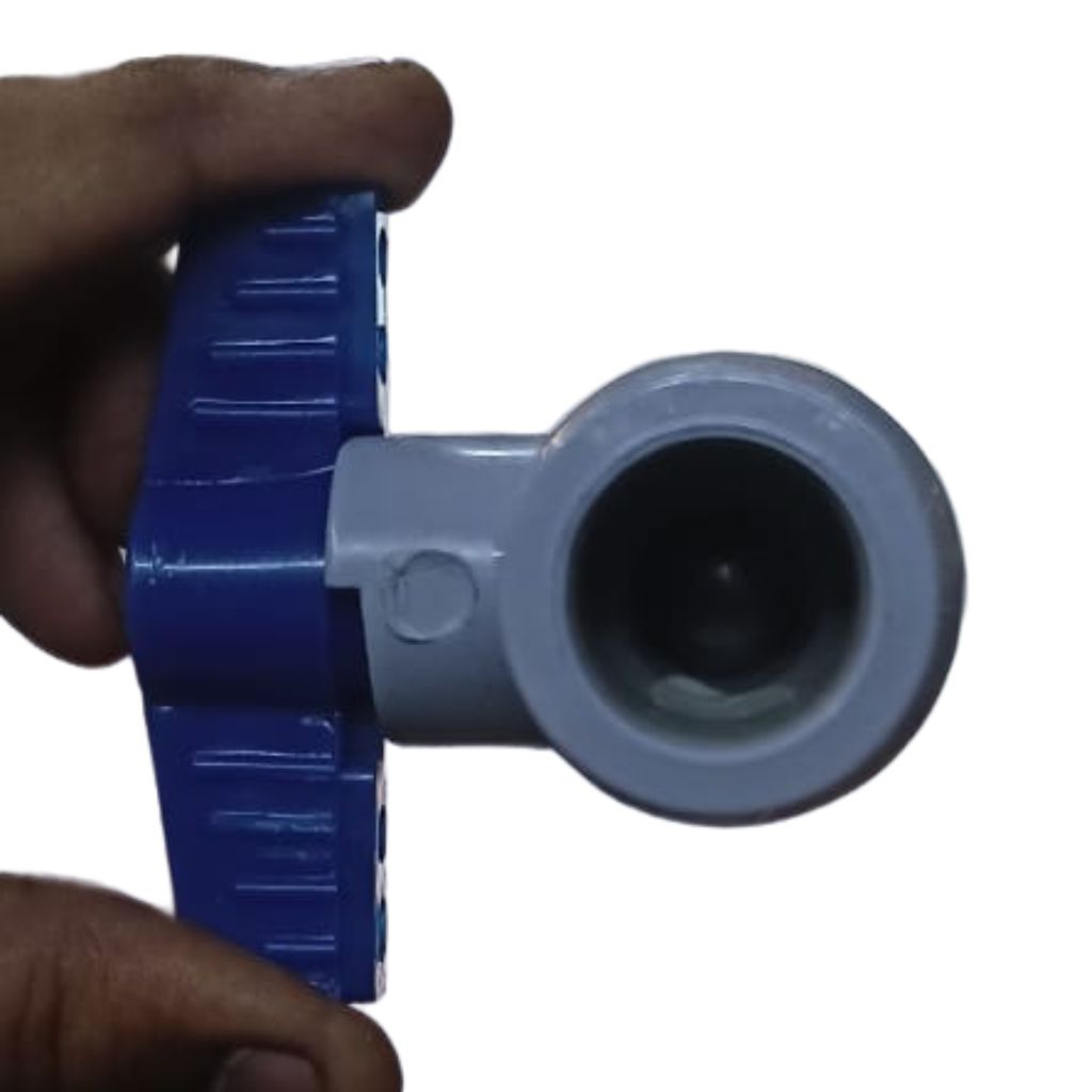 Meghdoot UPVC Ball Valve 15mm - Faritha