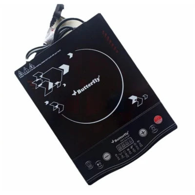 Butterfly Vector Plus 1700W Induction Cooktop Black with Push Button Controls & LED Display #