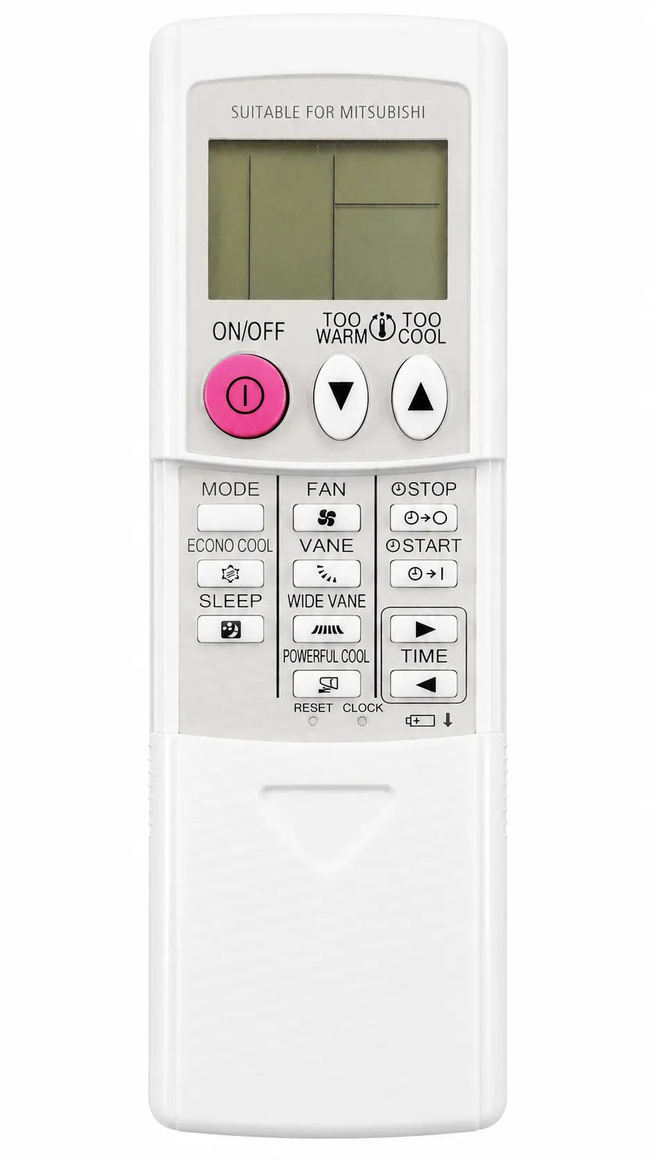 Mitsubishi AC Remote Control – Compatible Replacement for Model 14A India