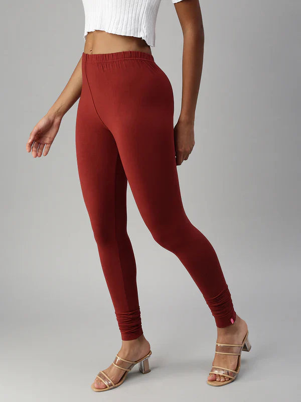 Prisma Ladies Churidar Leggings - Elevate Your Style with 60 Captivating Colors!  L - Faritha