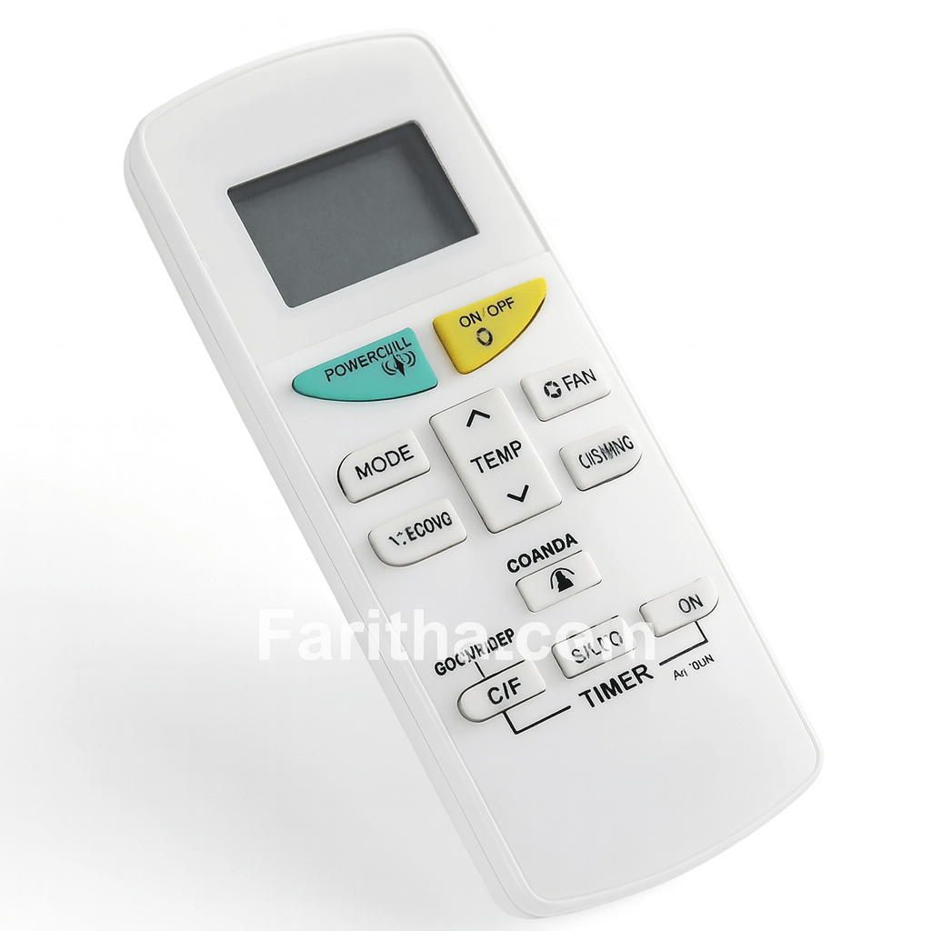Daikin AC Remote Control 132A – Compatible Replacement for Daikin Air Conditioners#