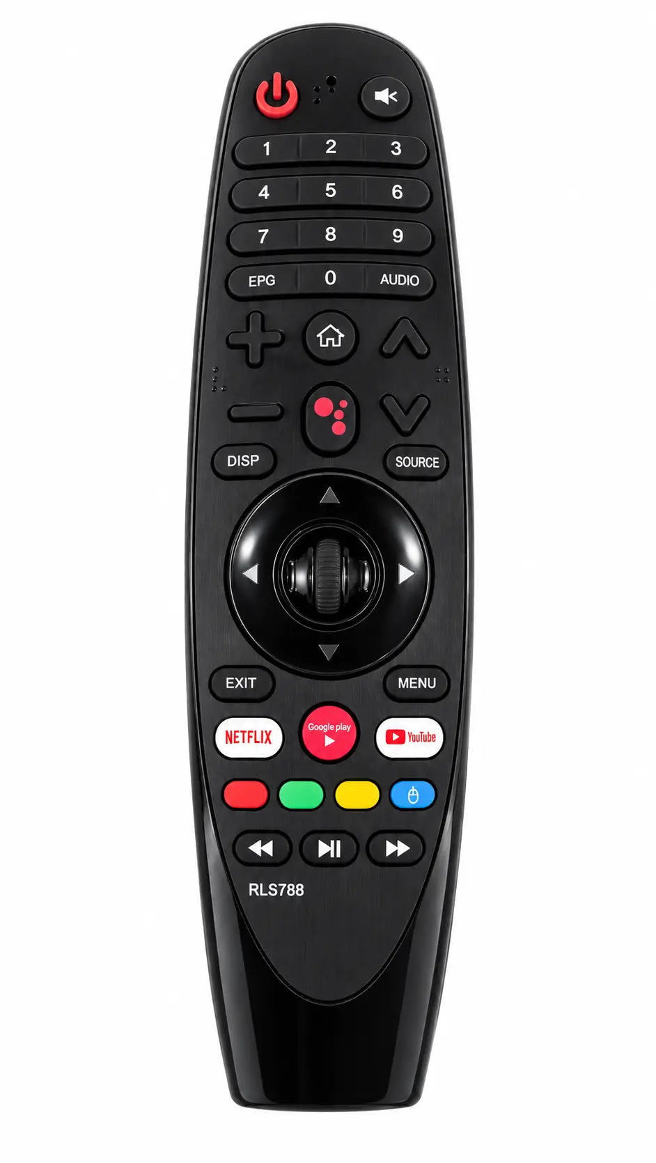 Fox Sky RLS788 Smart TV Remote with Netflix, YouTube & Google Play