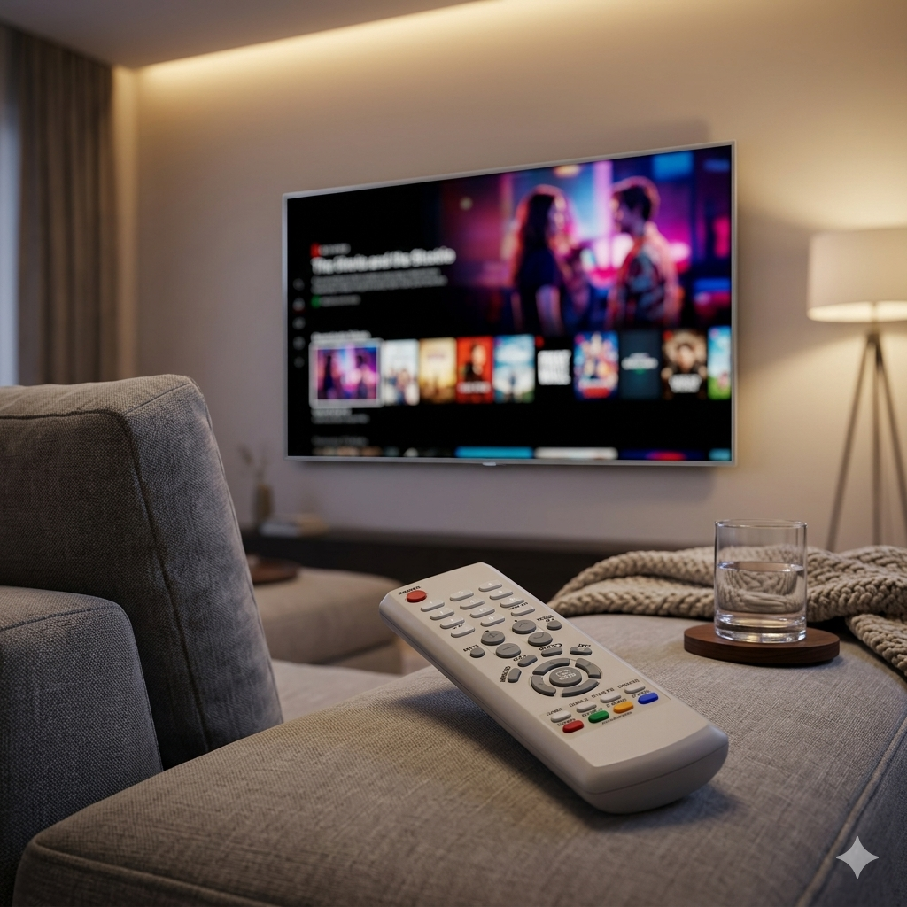 Samsung TV Remote TV03F front view — universal compatible India 2026