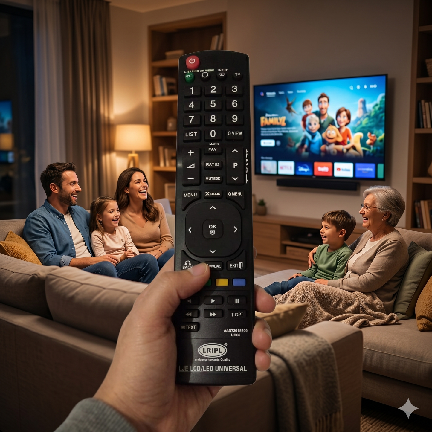 LG LED LCD TV Universal Remote LD04 Model 85 – Compatible All LG TVs India
