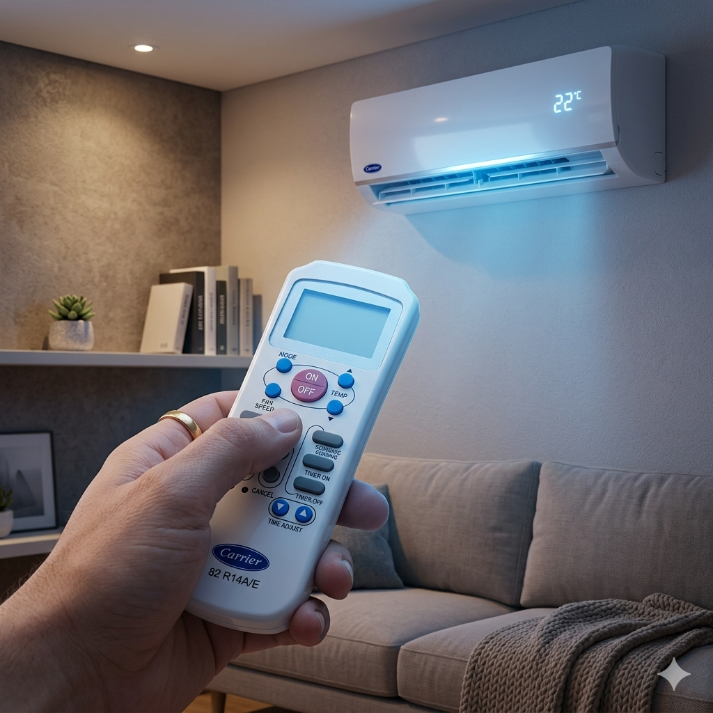 Carrier AC Remote Control Model 82 R14A – Compatible Split AC India