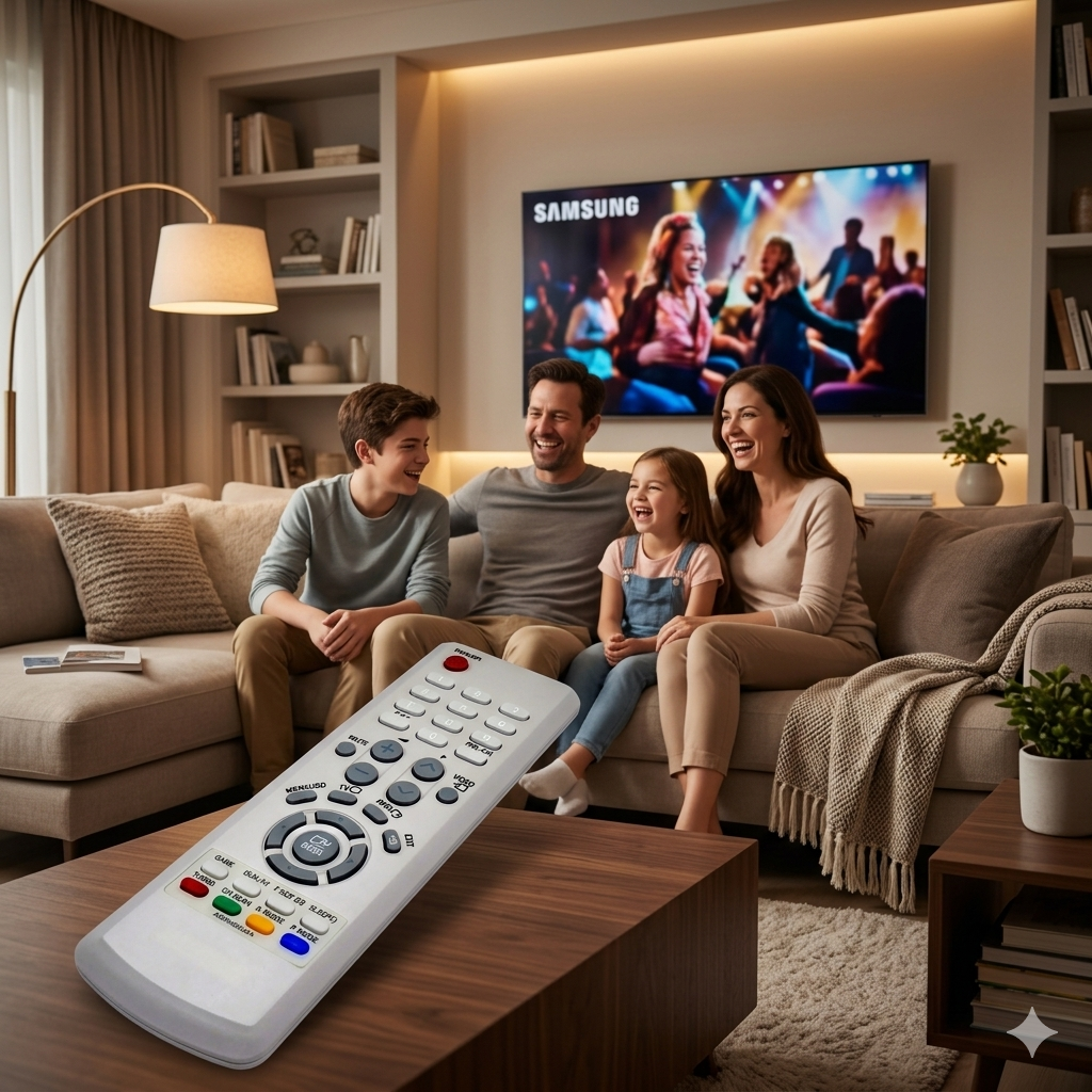 Samsung 3-in-1 Universal TV Remote TV03F – Compatible High Sensitivity India