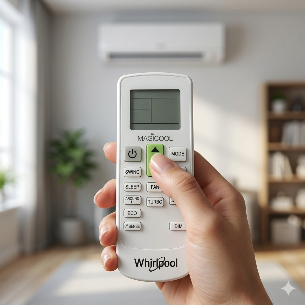 Whirlpool Magicool remote compatibility — Magicool split AC models India 2026