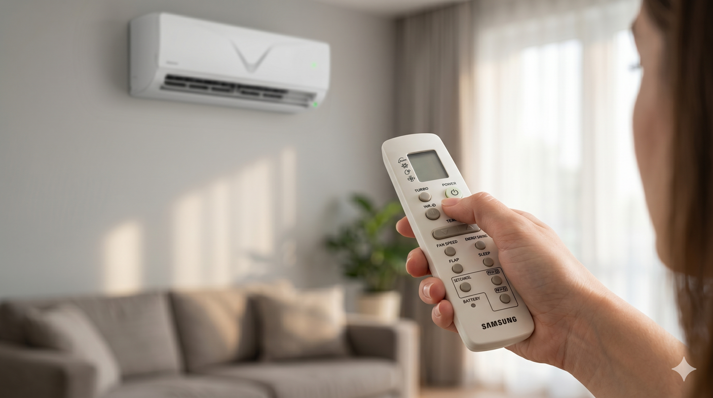 Samsung AC Remote Control Model 6 – Compatible Split AC Replacement India